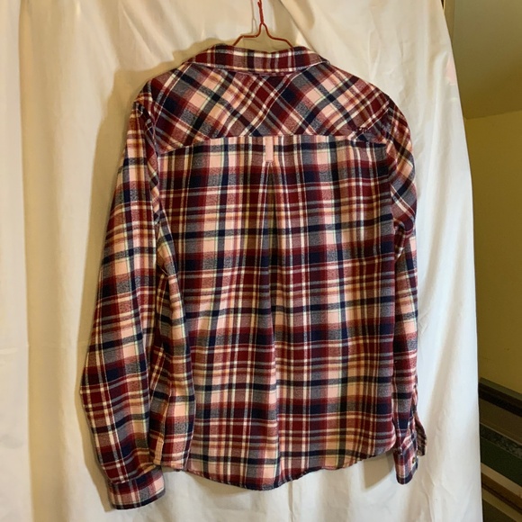 Plaid MARMOT Woman’s Flannel Shirt - Picture 6 of 7